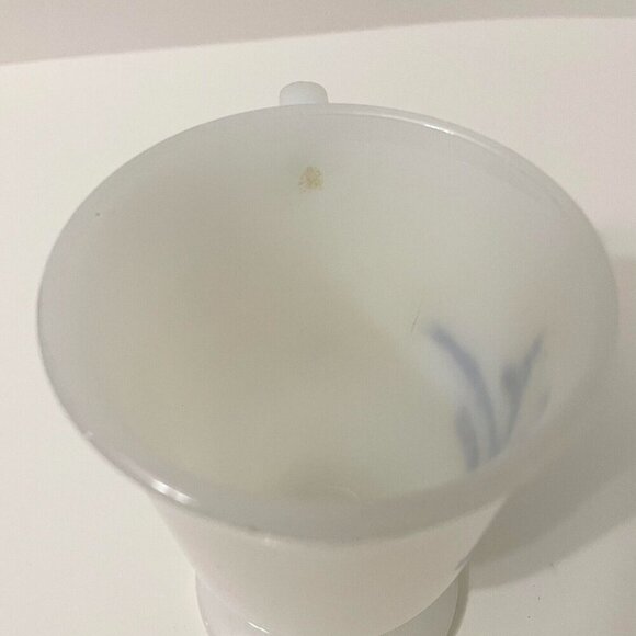 Vintage Walt Disney World Productions Nurse Milk Glass Coffee Mug Flaws - Picture 12 of 16